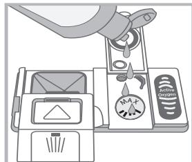 HOTPOINT LSB7M116X EU & LSB 7M116 X EU - Measuring out the rinse aid - 2