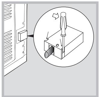 HOTPOINT ML 91 IX A - Sustitución del cable - 1
