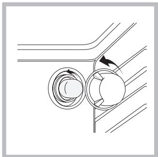 HOTPOINT ML 91 IX A - Substituição da lâmpada - 1
