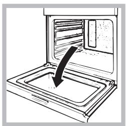 HOTPOINT ML 91 IX AUS S - Backofentür reinigen - 1