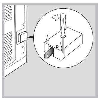 HOTPOINT ML 91 IX AUS S - De kabel verrangen - 1