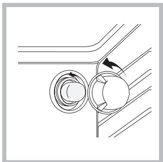 HOTPOINT ML 91 IX AUS S - Sustituir la bombilla - 1