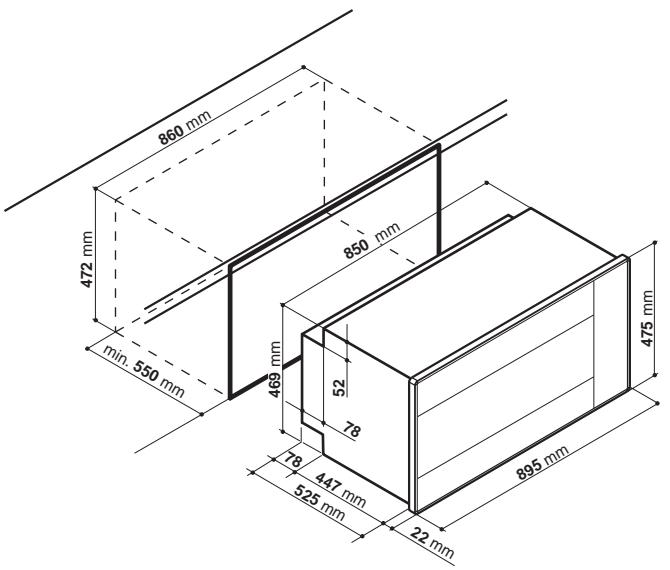 HOTPOINT ML 91 IX AUS S - Fixação - 2