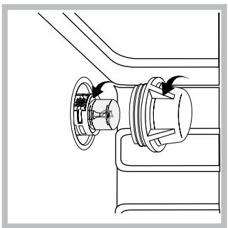 HOTPOINT ML 99 IX A - Sustituir la bombilla - 1
