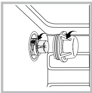 HOTPOINT ML 99 IX A - Remplacement de l'ampoule d'éclairage - 1