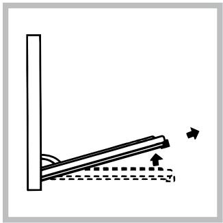 HOTPOINT ML 99 IX A - Pour remonter la porte: - 2