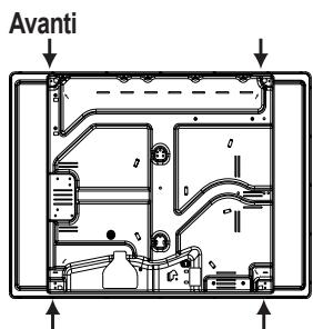 HOTPOINT PCN 641 T/IX/HA - Schema di fissaggio dei ganci - 4
