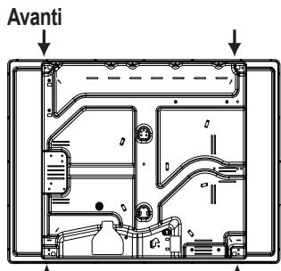 HOTPOINT PCN 642 /HA - Schema di fissaggio dei ganci - 4