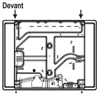 HOTPOINT PCN 642 /HA - Scheme de fixation des crochets - 4