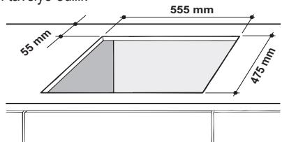 HOTPOINT PCN 642 /HA - Yuvaya oturtmae - 2
