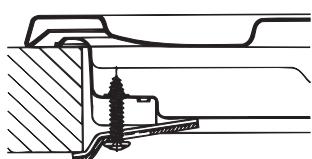 HOTPOINT PCN 642 N/A - Esquema para prender os ganchos - 2
