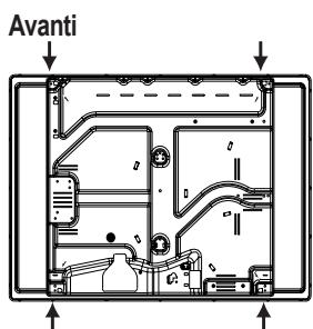 HOTPOINT PCN 752 T/IX/HAR - Schema di fissaggio dei ganci - 4