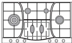 HOTPOINT PHN 961 TS/IX/A - Practical Advice on Using the Half Fish-Kettle Burner - 3