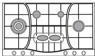 HOTPOINT PHN 961 TS/IX/A - Consejos practicos para uso de los quemadores centrales "Semi-Eliptica" - 2