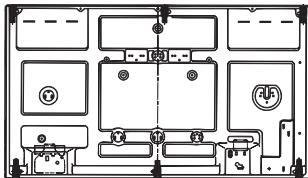 HOTPOINT PHN 961 TS/IX/A - Esquema de fijación de los ganchos - 4