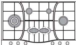 HOTPOINT PHN 961 TS/IX/A - Practical Advice on Using the Half Fish-Kettle Burner - 1