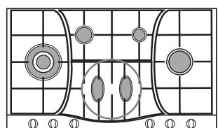 HOTPOINT PHN 961 TS/IX/A - Conselhos práticos para a utilização dos queimadores principais "Semi-Peixeira" - 4
