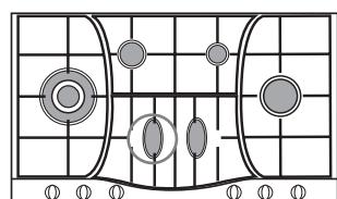 HOTPOINT PHN 961 TS/IX/A - Conselhos práticos para a utilização dos queimadores principais "Semi-Peixeira" - 5