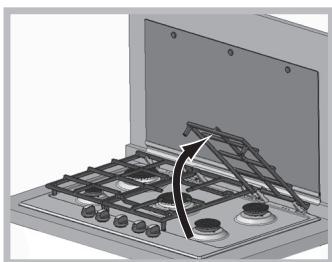 HOTPOINT PKLL 751 D2/IX/A MEA - Nettoyage des elements de la table de cuisson - 1