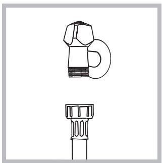 HOTPOINT RDSG 86407 W FR - Raccordement du tuyau d'arrivée de l'eau - 1