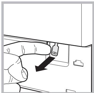 HOTPOINT RDSG 86407 W FR - Ouverture manuelle du hublot - 3