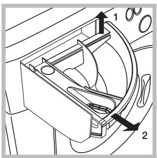 HOTPOINT RPD 11657 DS EX - Cleaning the detergent dispenser drawer - 1
