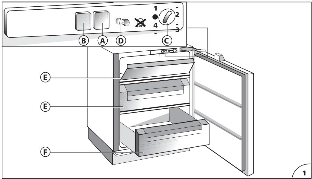 HOTPOINT T 16 A1 D HA.2 & T 16 A1 D/HA - COMO UTILIZAR O COMPARTimento CONGELADOR (se presente) - 1