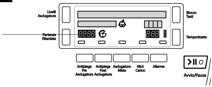 HOTPOINT TCD 851 X - Tempo de atraso e até ao fim - 1