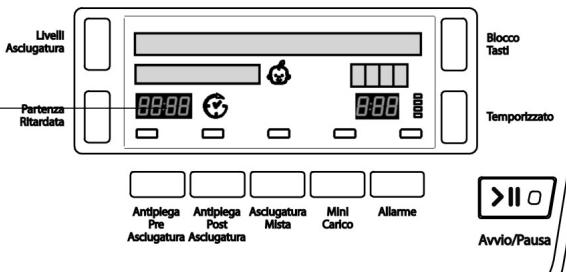 HOTPOINT TCD 851 X - Départ différé et Temps restant - 1