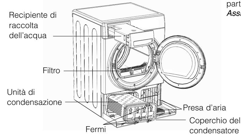 HOTPOINT TCD 97B 6HY/N - Svuotare il recipiente di raccolta dell'acqua dopo agli ciclo - 1
