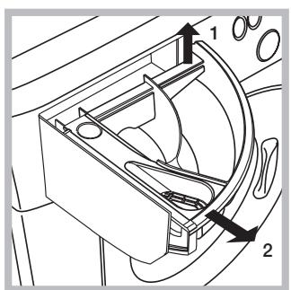 HOTPOINT WML 701 EU.M - Nettoyage du tiroir à produits les-siviels. - 1