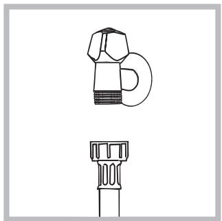 HOTPOINT WML 701 EU.M - Raccordement du tuyau d'arrivée de l'eau - 1