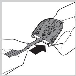 PHILIPS HC3424/80 - Den Akku entfernen - 2