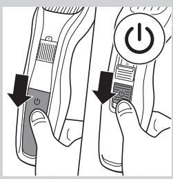 PHILIPS HC3424/80 - Das Gerät laden - 1