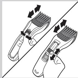 PHILIPS HC3424/80 - Tarak ile dizeltme - 2