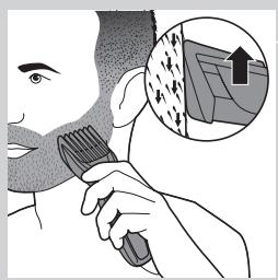 PHILIPS HC3424/80 - Trimming utens kam - 4