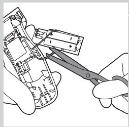 PHILIPS HC3424/80 - Removing the rechargeable battery - 4