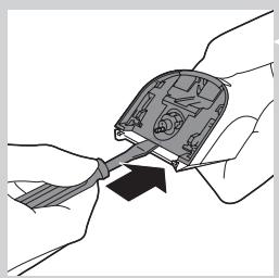 PHILIPS HC3424/80 - Rimozione della batteria ricaricabile - 2
