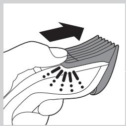 PHILIPS HC3424/80 - Trimming utens kam - 1