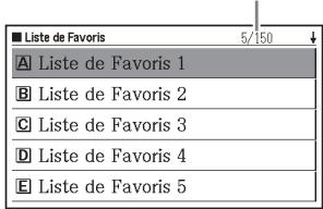 CASIO EW F350C - Utilisez  et  pour surligner "Visualiser la liste de Favoris", puis appuyez sur ENTREE. - 1
