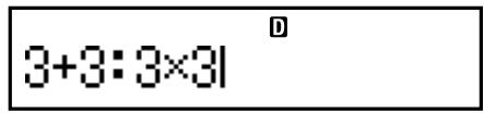 CASIO FC 100 V - Utilisation d'instructions multiples dans les calculs - 1