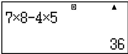 CASIO FC 100 V - Calculs arithmetiques - 1