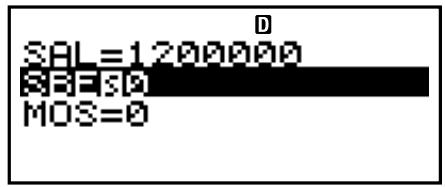 CASIO FC 100 V - Exemple 1 : Calculer la marge de sécurité (MOS) - 1