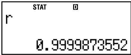 CASIO FC 100 V - Example 17: y = AB^x - 5