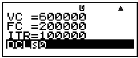 CASIO FC 100 V - Procedure de base du sous-mode DCL - 2