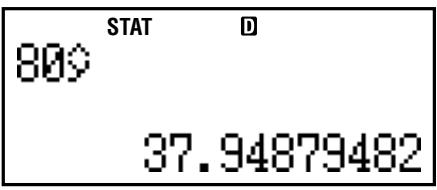 CASIO FC 100 V - Autres types de calcul de régression - 63