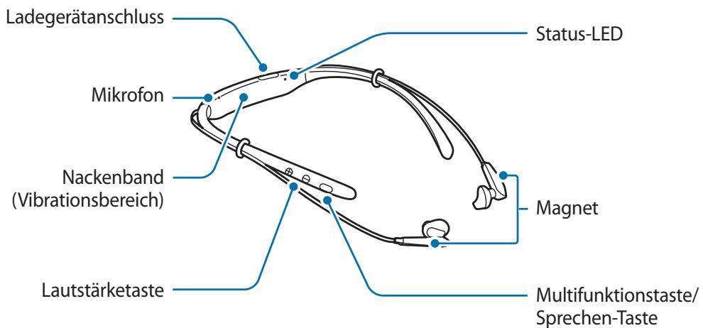 SAMSUNG HEADSET LEVEL U EO-BG920B - Geräteaufbau - 1