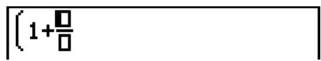 CASIO GRAPH 25 PRO - Example 2 Ecrire (1 + 25)^2 - 7
