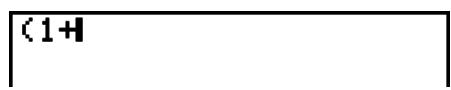 CASIO GRAPH 25 PRO - Example 2 Ecrire (1 + 25)^2 - 6