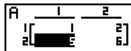 CASIO GRAPH 25 PRO - Pour échanger deux lignes - 6